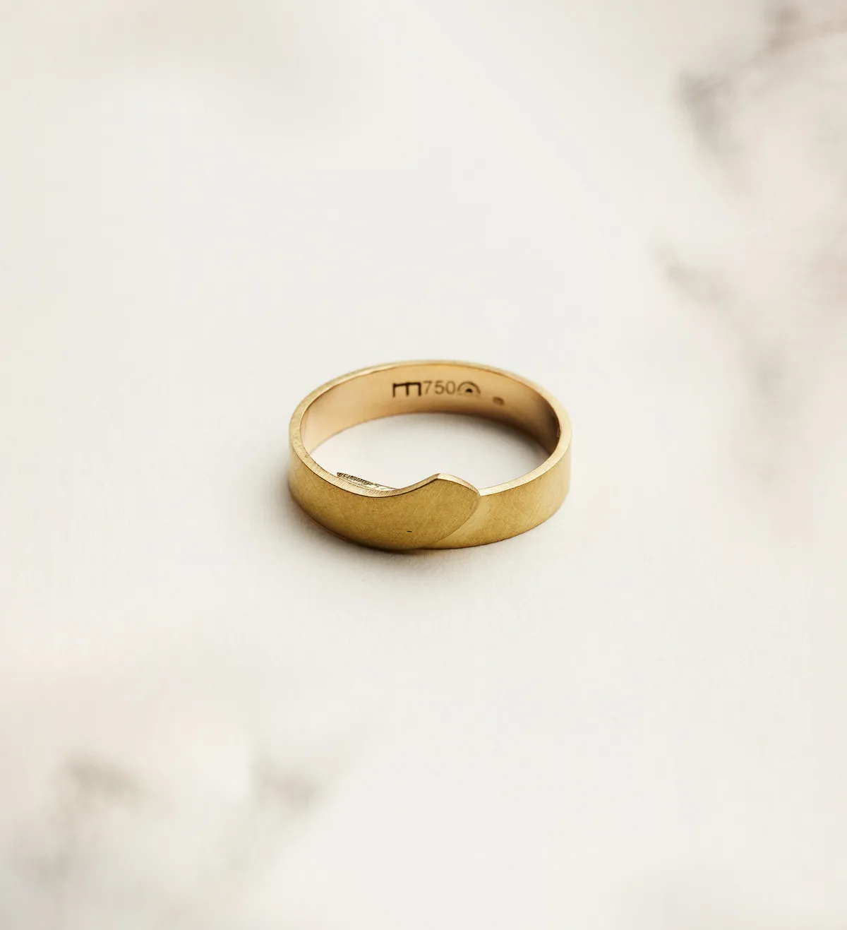 Anillo oro amarillo Posidonia