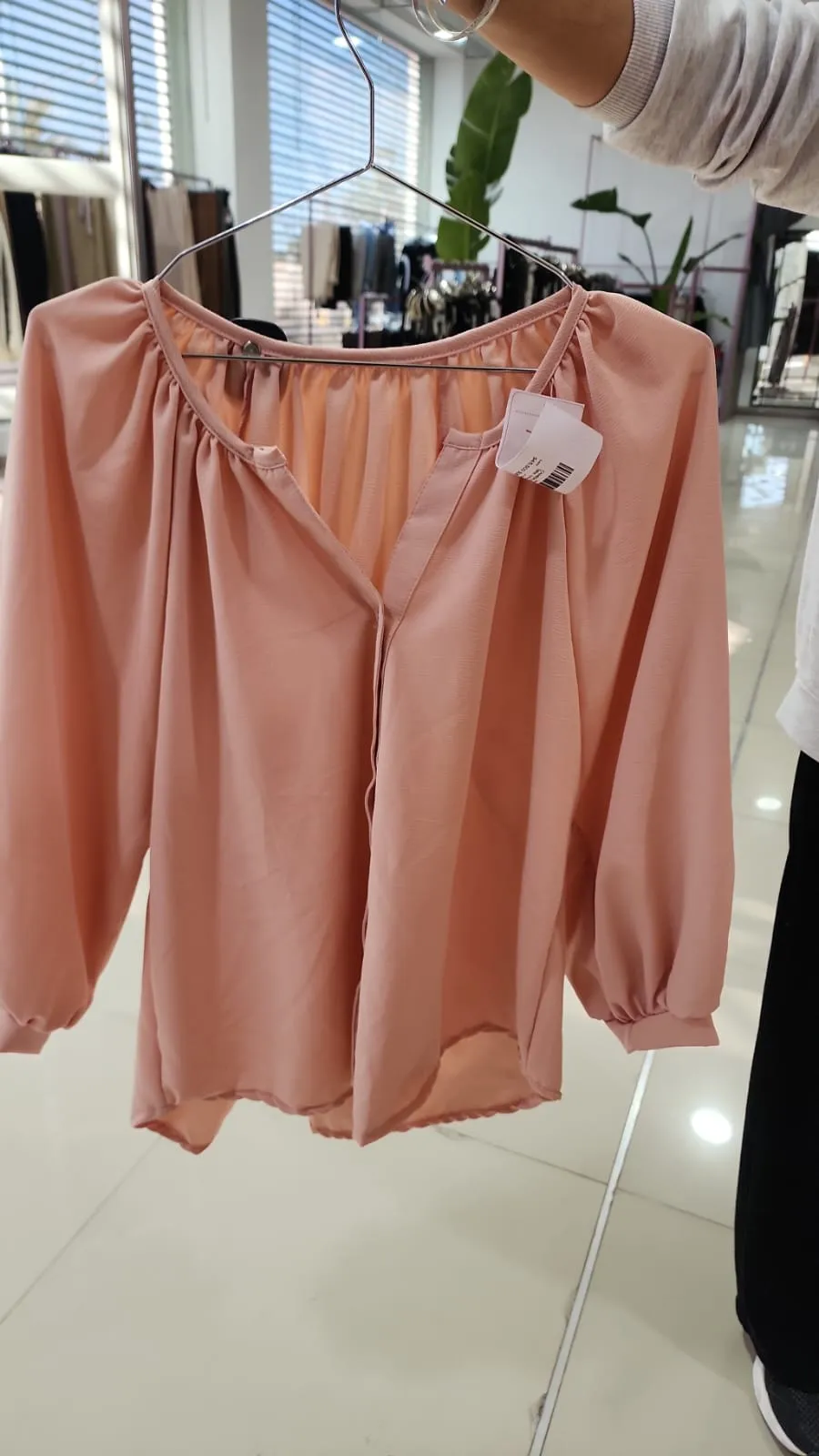 Camisa Manga Princesa