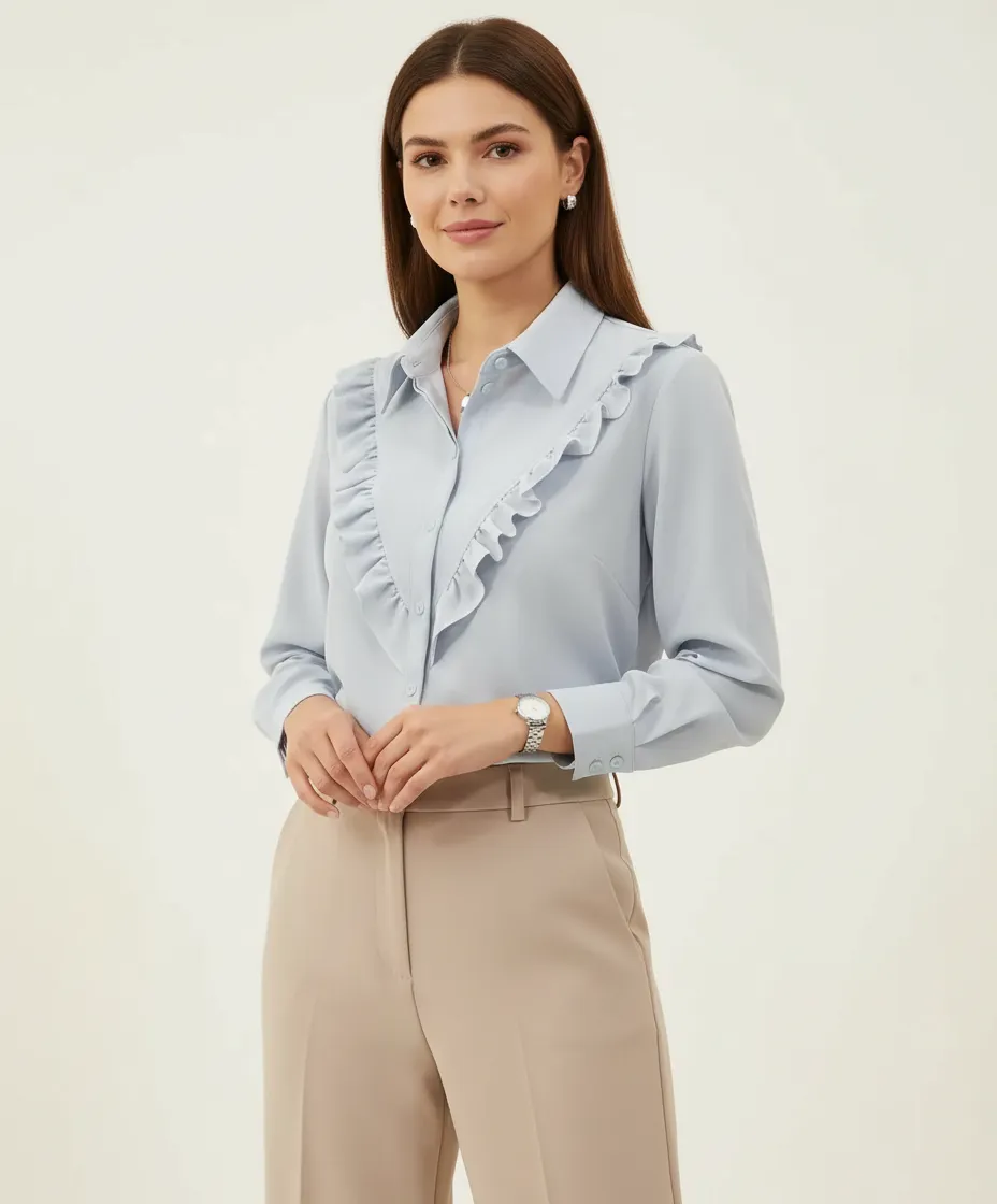 Camisa con Vuelos