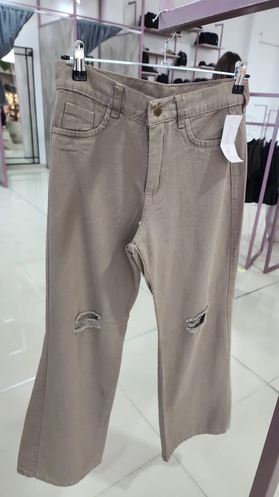Jean Wide Leg Rotura