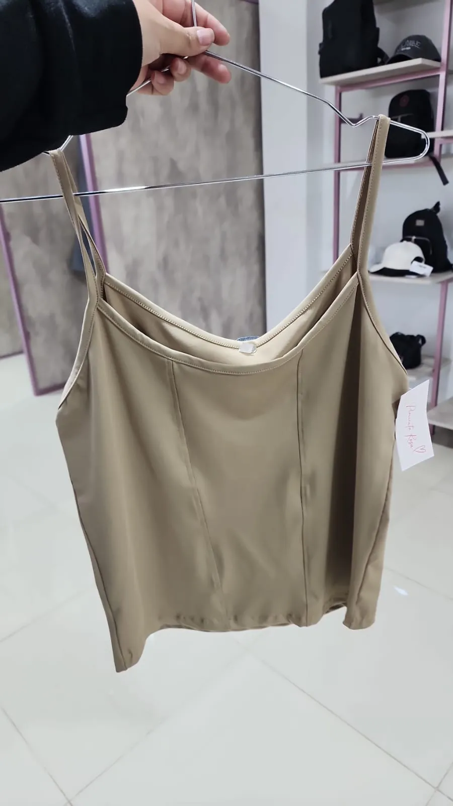 Musculosa Bretel Lycra